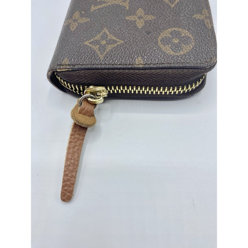 Authentic Louis Vuitton LV Monogram Zippy Zip Around Long Wallet Brown Luxury - Picture 3 of 13